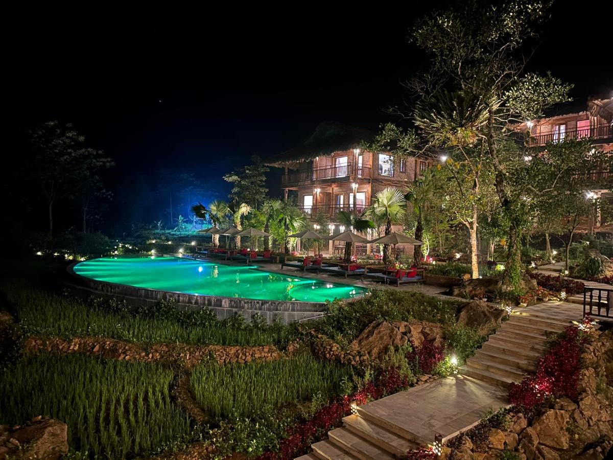 Hotel Amigo Pu Luong Lang Bang Exterior foto
